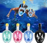 Snorkelmasker Groen L/XL - Full Face duikbril masker met snorkel (Large/XL)