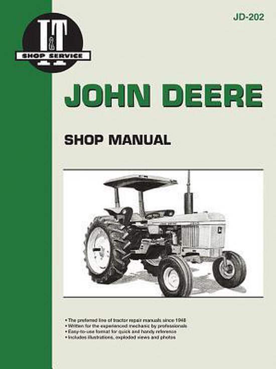 John Deere Shop Manual Jd-202 Models - cover