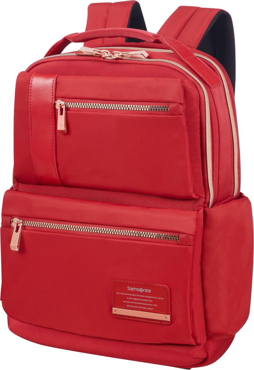 Samsonite Laptoprugzak - Openroad Lady Laptop Backpack 14.1 inch Wine Red |  bol.com