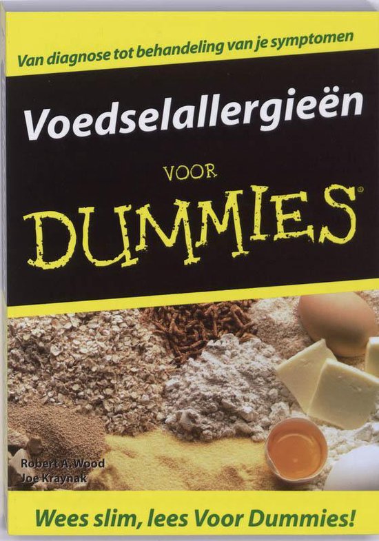 Cover van het boek 'Voedselallergieën voor Dummies' van Joe Kraynak en R.A. Wood