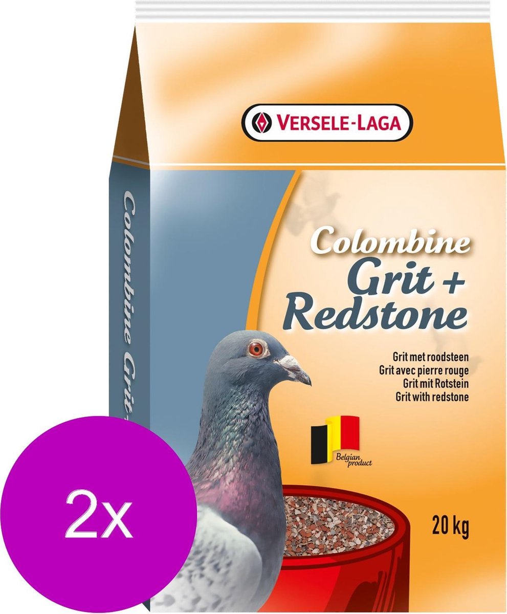 Colombine Grit Met Roodsteen Met Anijs - Duivensupplement - 2 x 20 kg