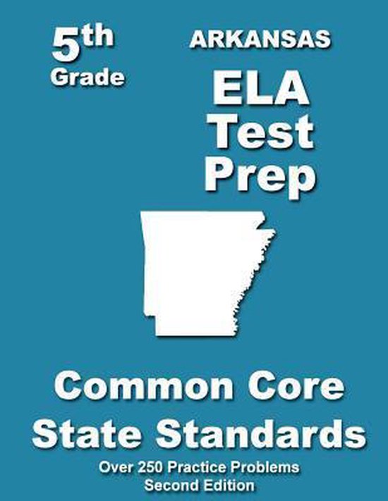 Arkansas 5th Grade Ela Test Prep - cover