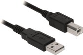 Ewent EC2402 câble USB 1,8 m USB 2.0 USB A USB B Noir