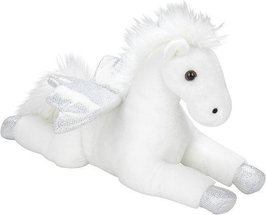Pluche witte pegasus knuffel 35 cm - Vliegende paarden mythologische dieren  knuffels -... | bol.com