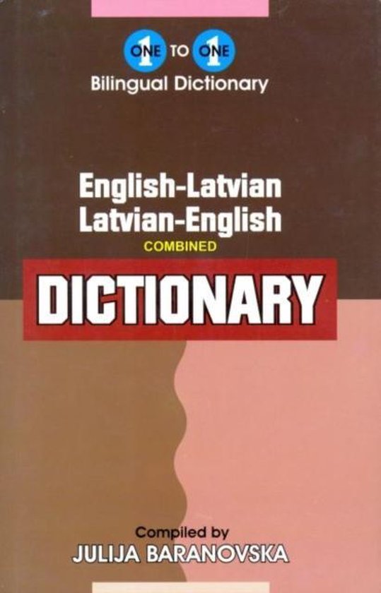EnglishLatvian & LatvianEnglish Dictionary 9781908357489