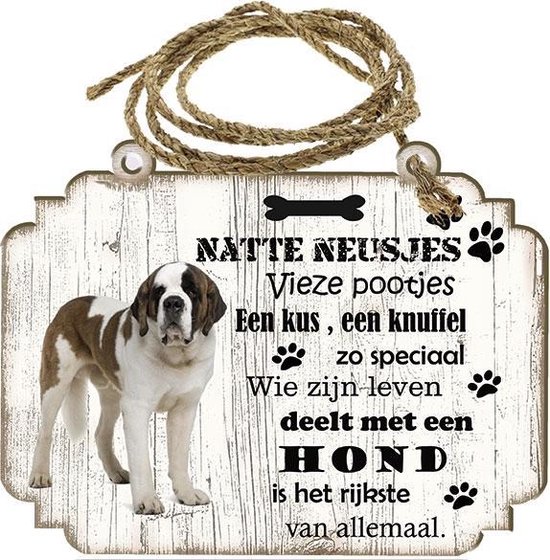 Signe de proverbe de chien: Saint Bernard