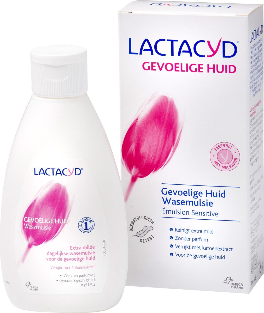 Bol.com LACTACYD Retail Sensitive 200ml NL aanbieding