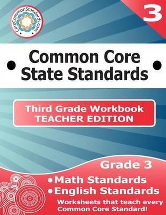 Third Grade Common Core Workbook - Teacher Edition - cover