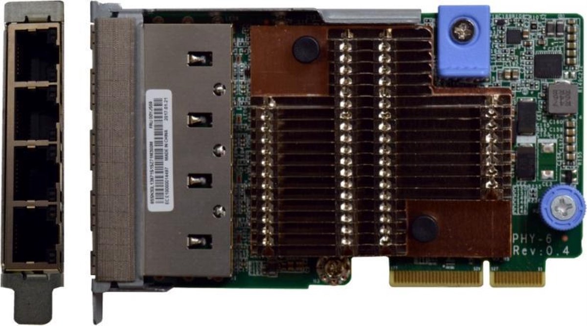 Lenovo 7ZT7A00549 netwerkkaart Intern Ethernet 10000 Mbit/s