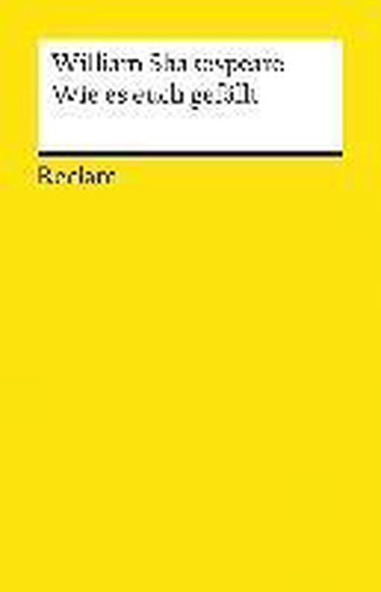 Wie es euch gefällt