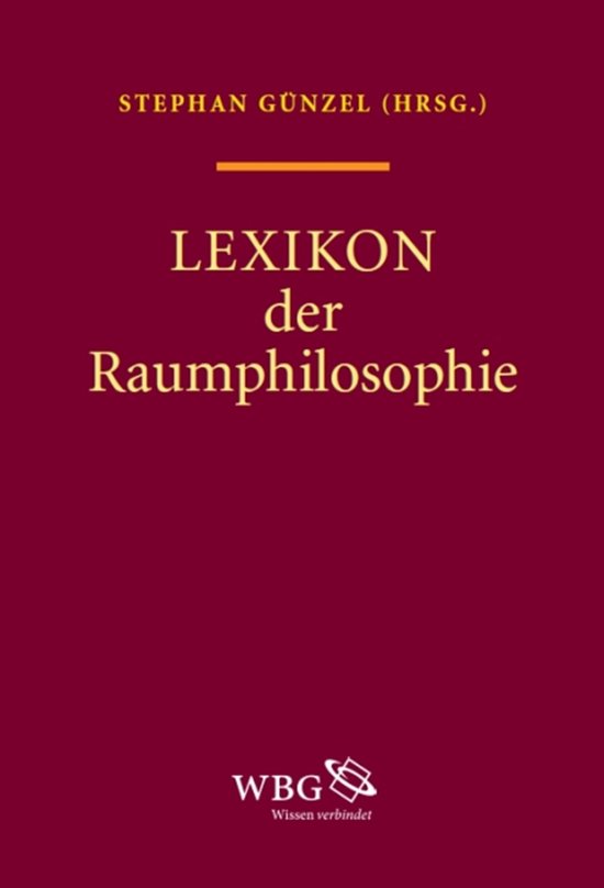 Boek cover Lexikon Raumphilosophie van Kurt Röttgers (Onbekend)