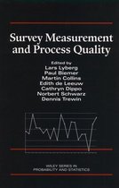 Wiley Series in Probability and Statistics 324 - Survey Measurement and Process Quality
