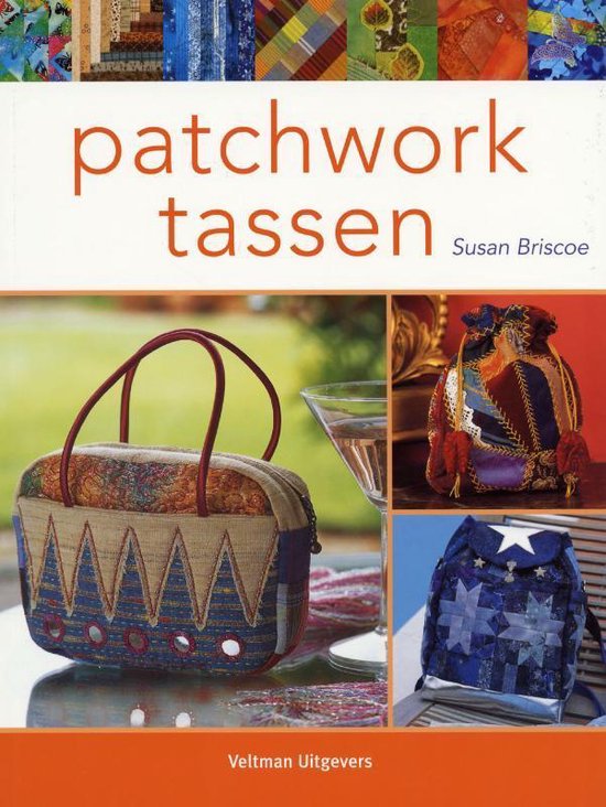 Cover van het boek 'Patchworktassen' van S. Briscoe