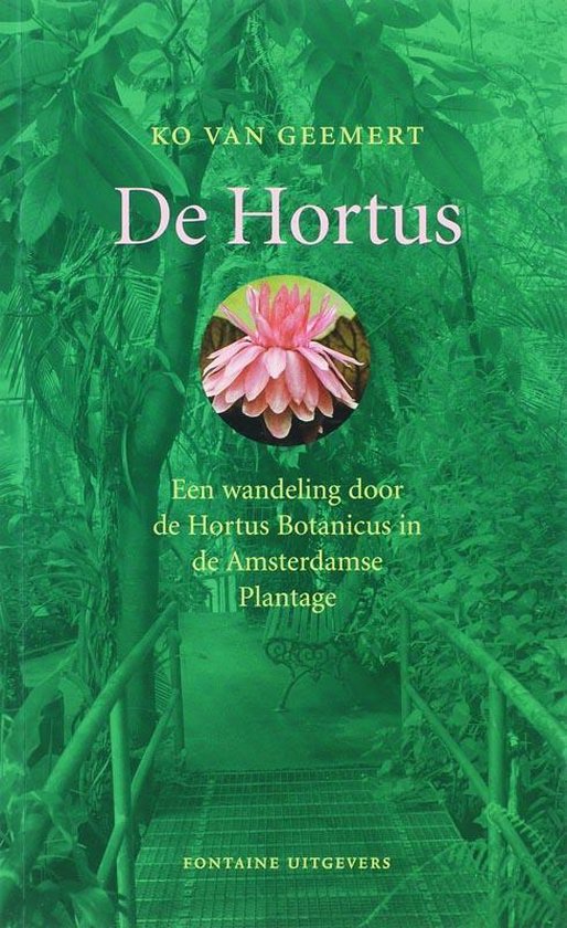Cover van het boek 'De Hortus' van van Gemert en Ko van Geemert