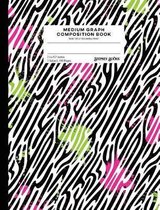 Medium Graph Composition Book