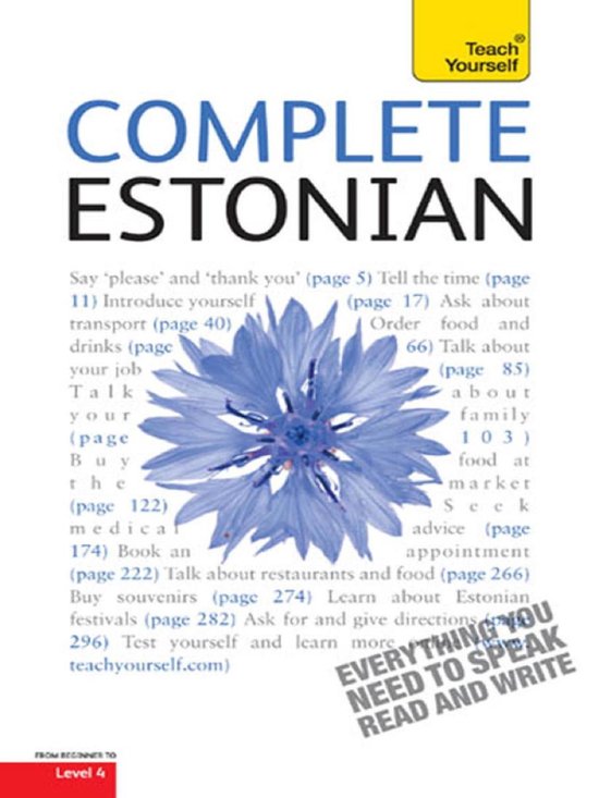 Complete Estonian Beginner to Intermediate Book and Audio Co ... - cover