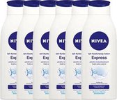 Nivea Bodylotion Express _ 6x250 ml -Voordeelverpakking