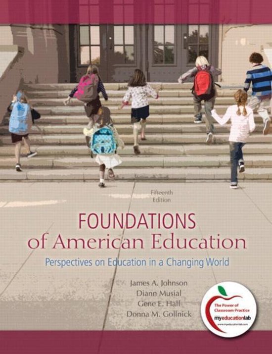 Foundations Of American Education - cover