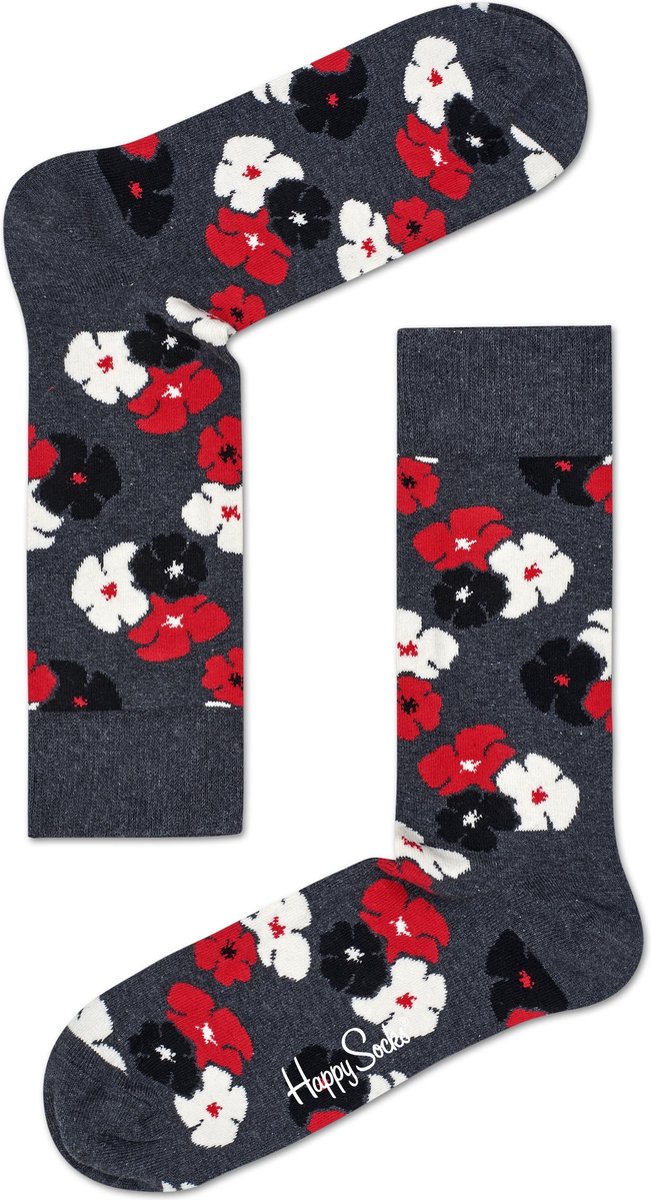 Happy Socks Kimono Grijs Maat 36-40