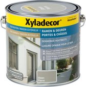 Xyladecor Ramen & Deuren - Dekkende Houtbeits - Steen - 2.5L