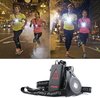 BÖR® - LED hardlopen fietsen wit voor / rood achter / oplaadbaar / zeer hoge lichtsterkte / run running lights verlichting / wandelen / wandelen met hond