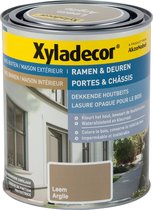 Xyladecor Ramen & Deuren - Dekkende Houtbeits - Leem - 0.75L