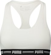 PUMA Iconic Racerback Beha - Wit - Maat S