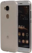 TPU Backcover Case Hoesje voor Huawei G8 Wit