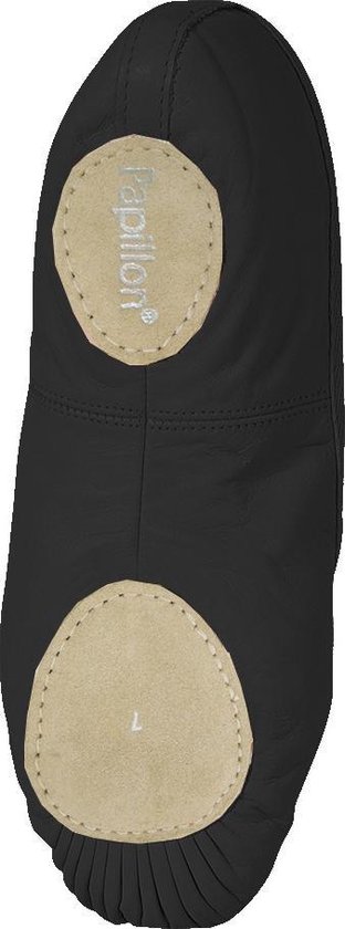 Papillon Balletschoen Splitzool Zwart Maat 38,5 | bol.com