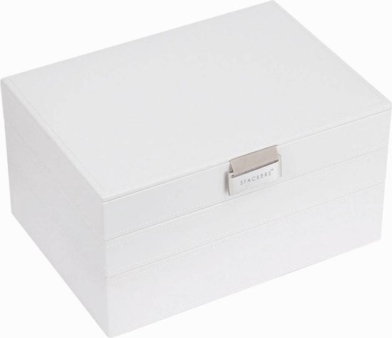 STACKERS Boîte à bijoux - Blanc - 3 pièces | bol.com