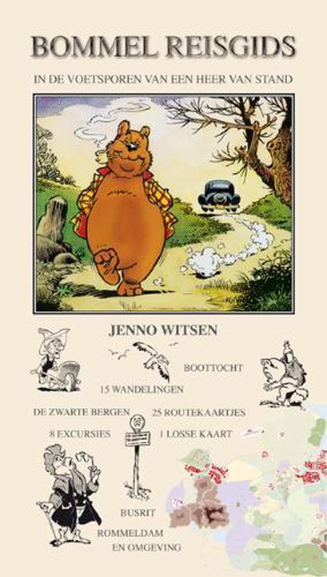 Cover van het boek 'Bommel Reisgids + Landkaart' van J. Witsen