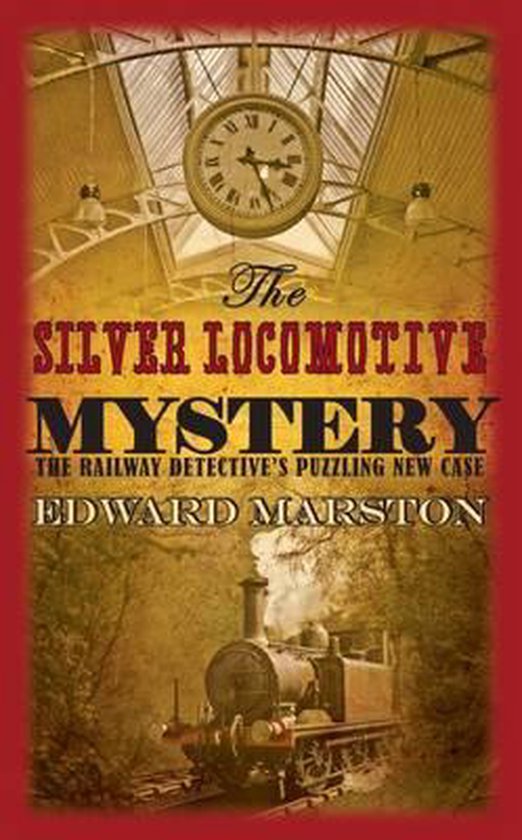 The Silver Locomotive Mystery - cover