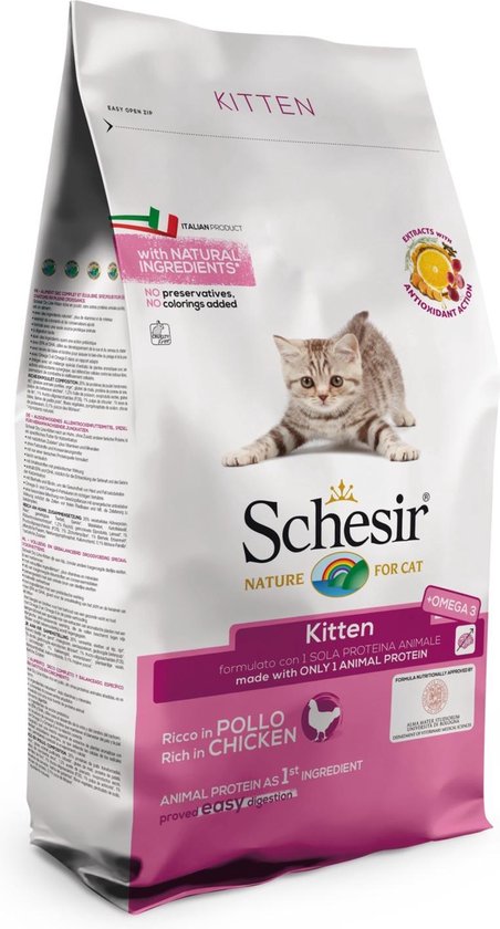 Schesir Kitten - Kattenvoer - 1.5 kg