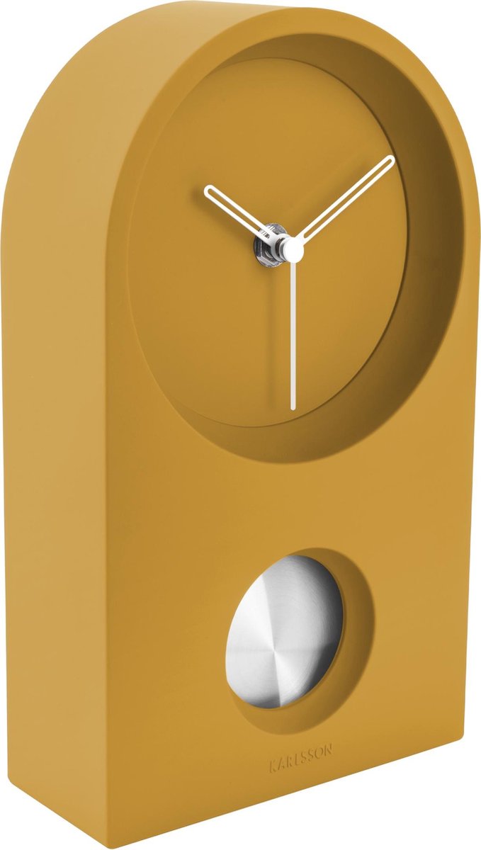 Karlsson Taut Wandklok/Tafelklok Kunststof 25 x 15 x 6 cm