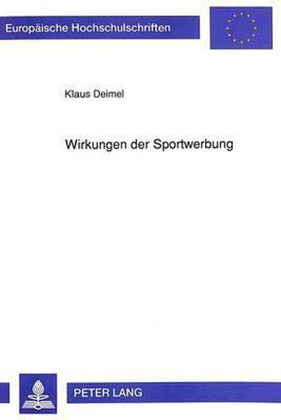 Wirkungen der Sportwerbung - cover