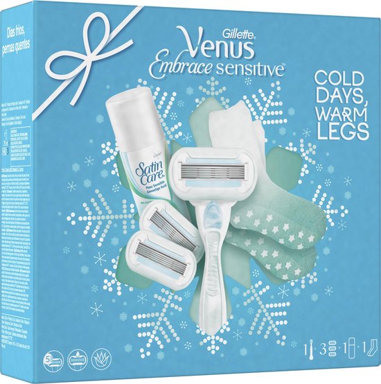 Gillette Venus Winter Giftpack + Socks | bol.com