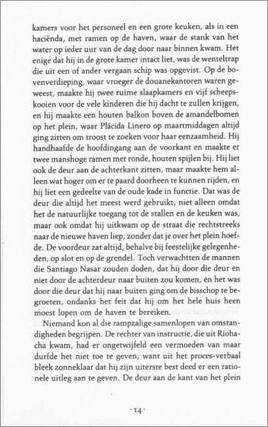 Kroniek Van Een Aangekondigde Dood