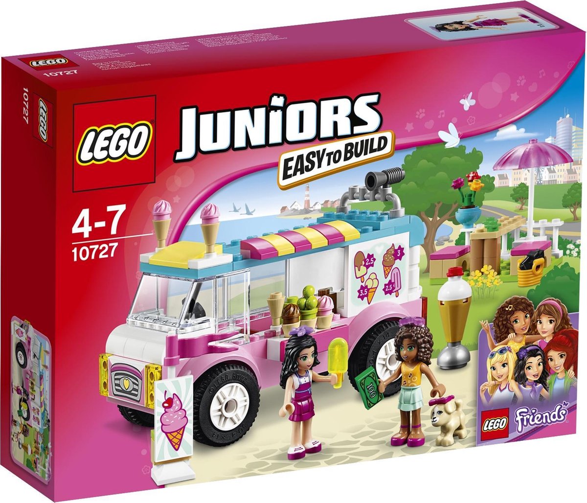 Of anders Arbeid Schrijf op LEGO Juniors Emma's ijswagen - 10727 | bol.com