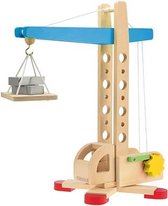 Toi-toys Houten Hijskraan 41 Cm