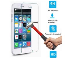 Glazen Screen protector Tempered Glass 2.5D 9H (0.3mm) voor iPhone 4/4S