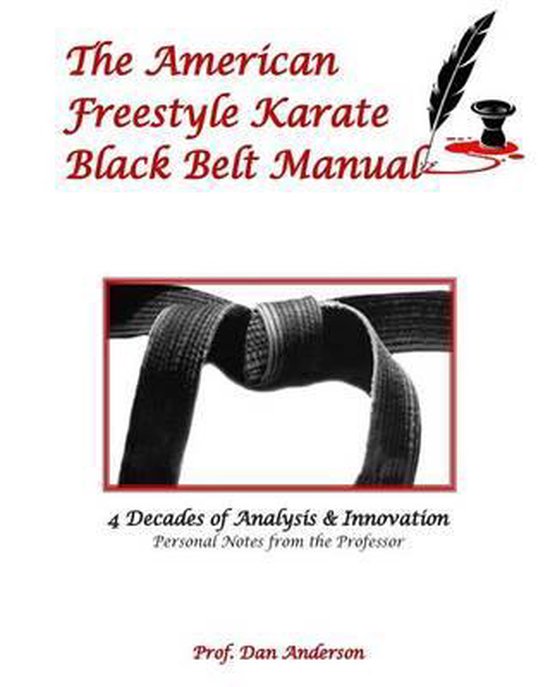 The American Freestyle Karate Black Belt Manual - cover