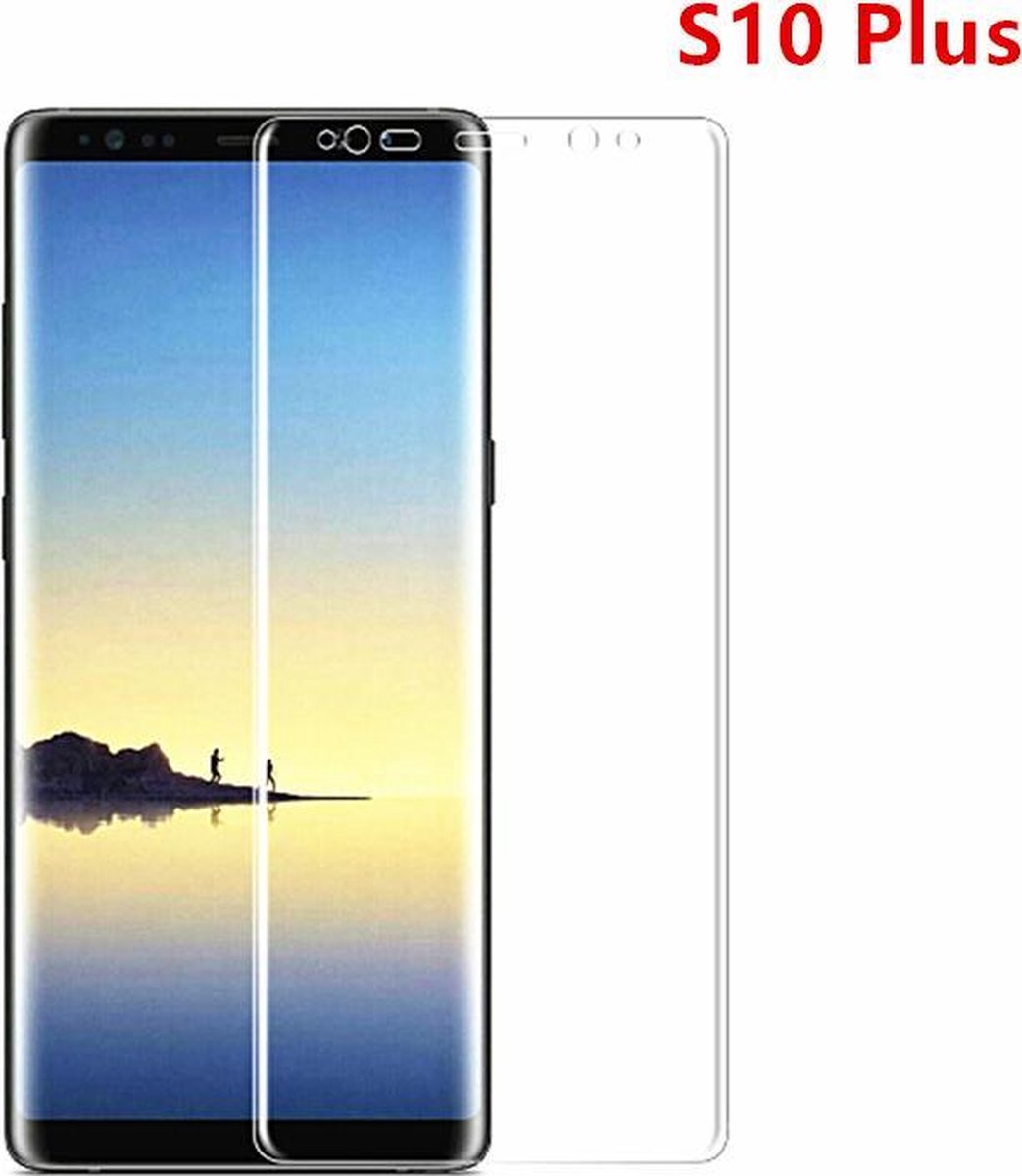 Samsung Glass Tempered screen protector Samsung Galaxy S10 PLUS 3D full screen covered explosion proof tempered glass Screen protective Glass Cover Film