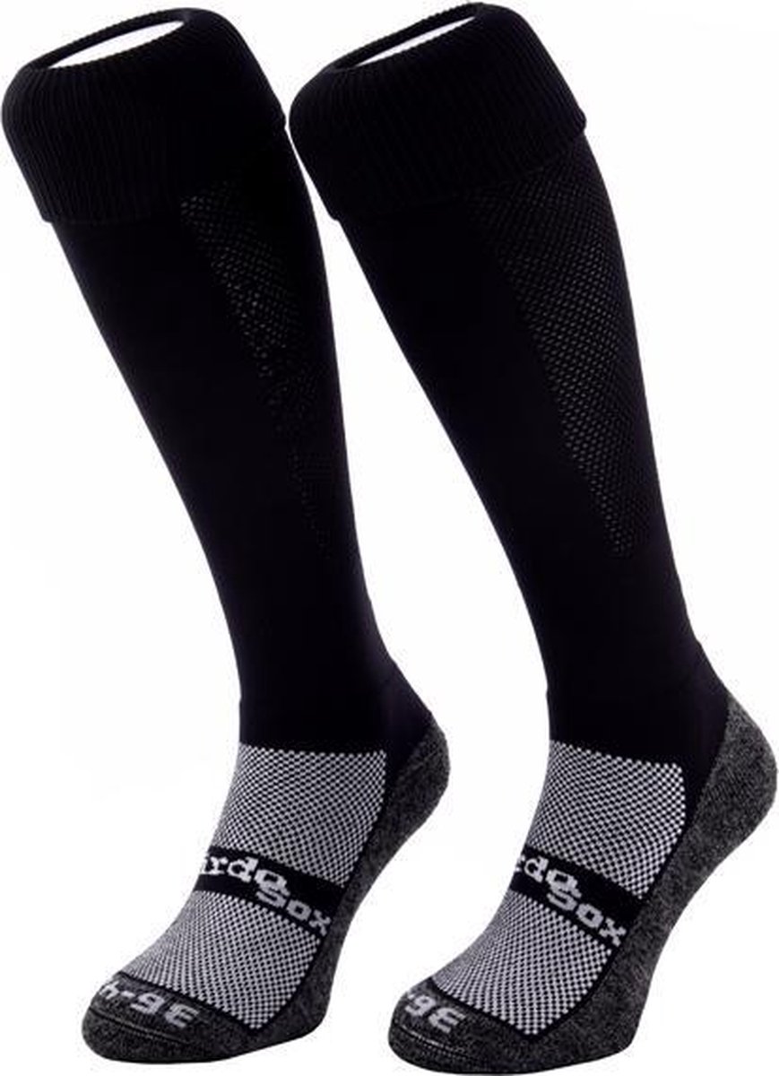 WeirdoSox sportsokken Zwart, hockeysokken, voetbalsokken - Maat 31/35