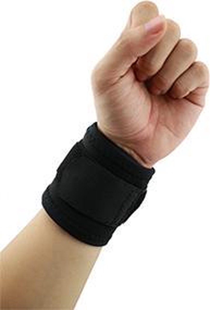 Goedkoopste Neopreen pols compressie bandage 2 stuks – hulpmiddel bij blessures - ObboMed MB-1182