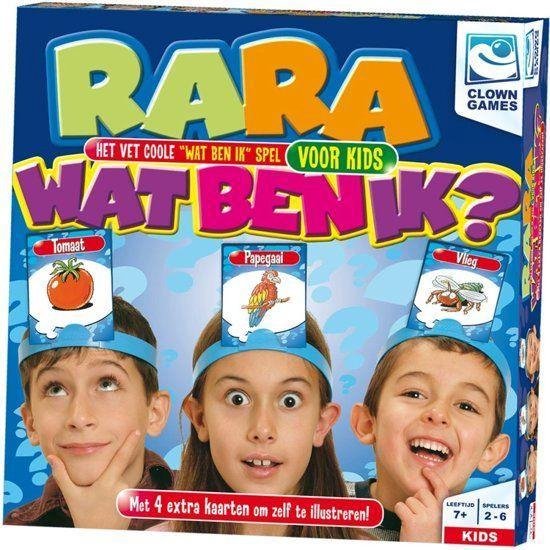 Rara Wat Ben Ik? Junior Clown Games Familiespel - Clown Games