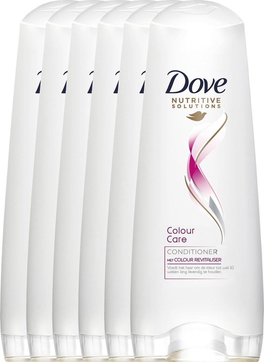 Dove Hair Therapy Color Care Conditioner - 6 x 200 ml - Voordeelverpakking