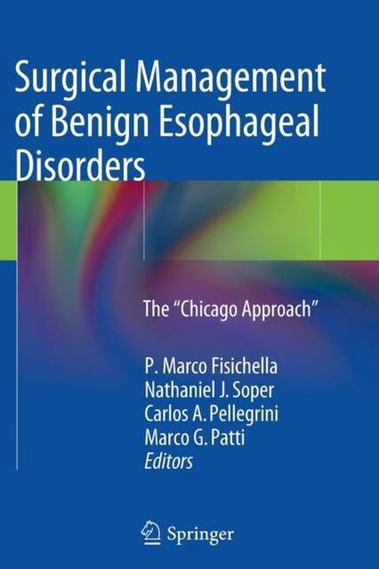 Surgical Management of Benign Esophageal Disorders - cover