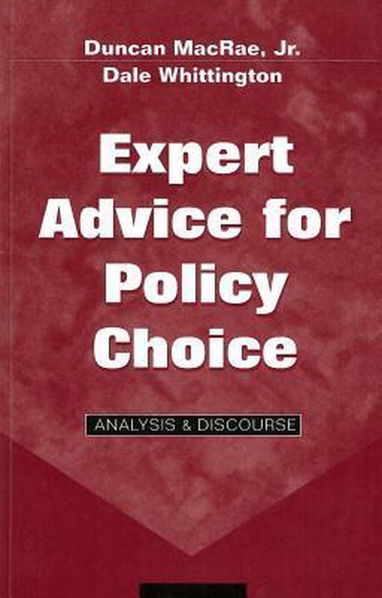Expert Advice for Policy Choice