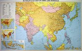 The Daily Telegraph China and Mongolia Wall Political Map