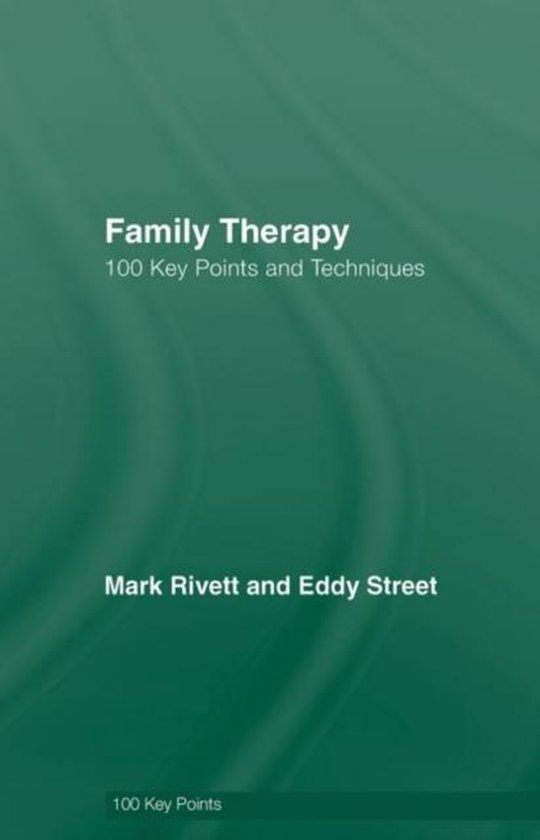 Family Therapy | 9780415410380 | Mark Rivett | Boeken | bol.com